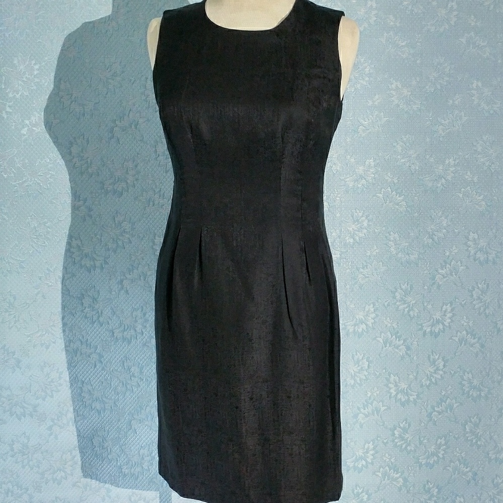 Vintage Silk Maggy London Little Black Dress